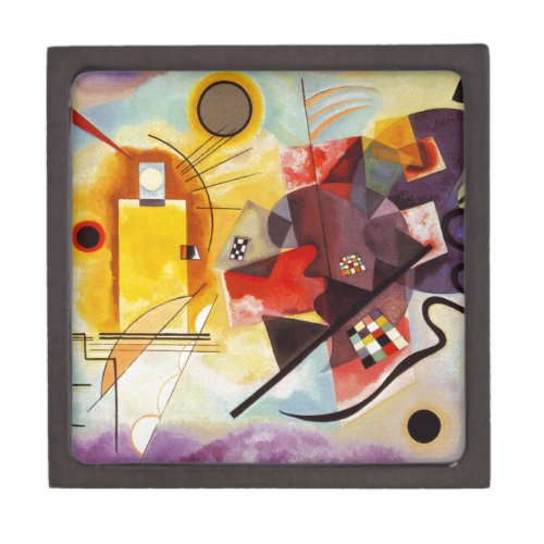 Kandinsky Yellow Red Blue Gift Box