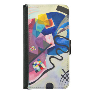 Kandinsky Yellow-Red-Blue Samsung Galaxy S5 Wallet Case