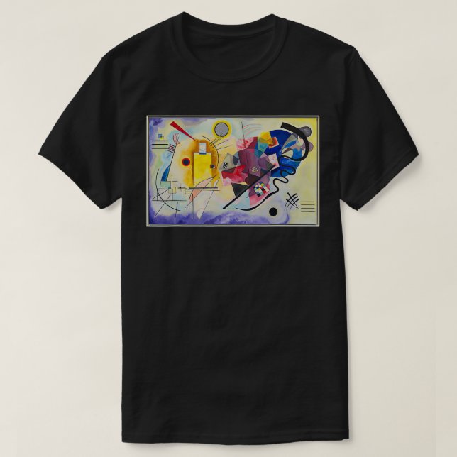 Kandinsky YellowRedBlue  T-Shirt (Design Front)