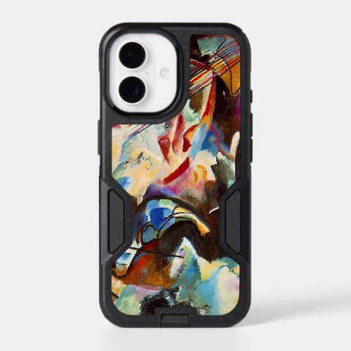 Kandinsky's abstract artwork, Composition VI, iPhone 17 Case