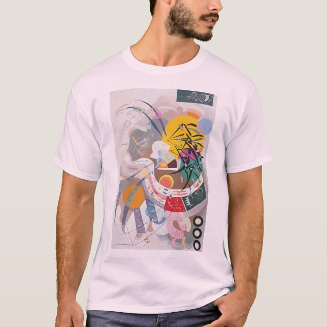 Kandinsky's Abstract Artwork T-Shirt (Front)