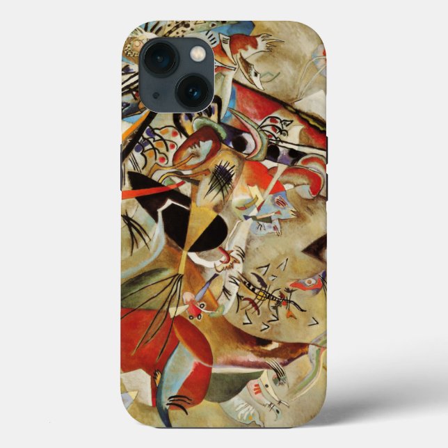 Kandinsky's Abstract Composition Case-Mate iPhone Case (Back)