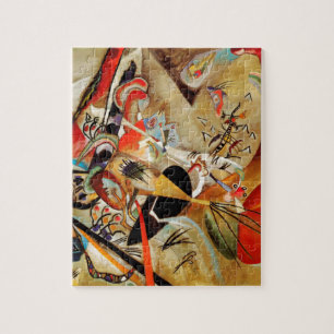 Kandinsky's Abstract Composition Jigsaw Puzzle