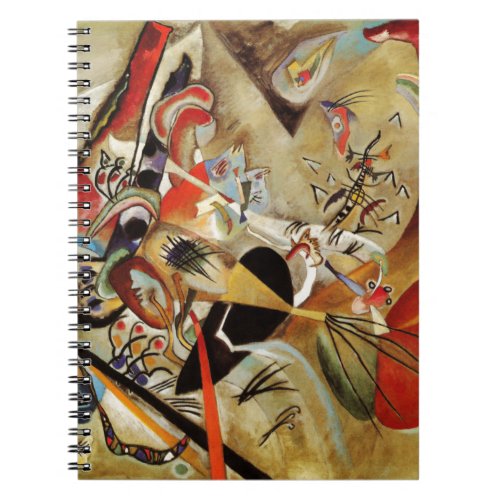 Kandinskys Abstract Composition Notebook