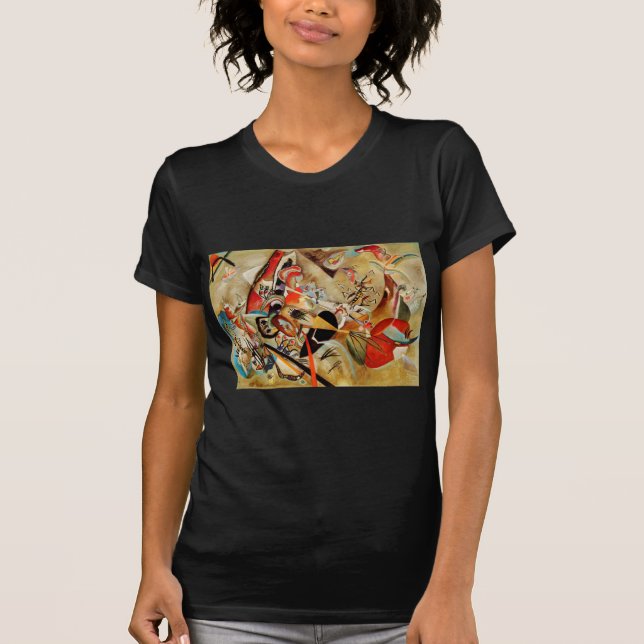 Kandinsky's Abstract Composition T-Shirt (Front)