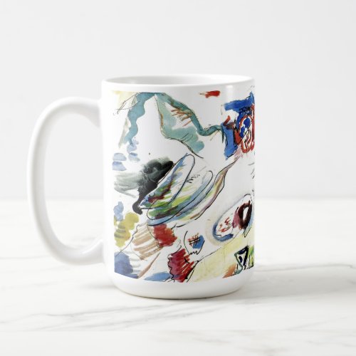 Kandinskys Abstract Painting Artwork Coffee Mug