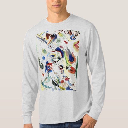 Kandinskys Abstract Painting Artwork T_Shirt