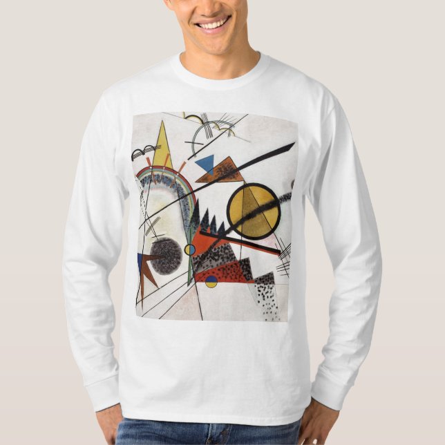 Kandinsky's Abstract Painting Artwork T-Shirt (Front)