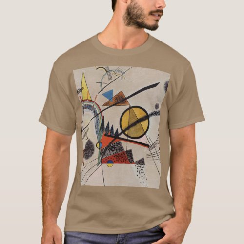 Kandinskys Abstract Painting Artwork T_Shirt