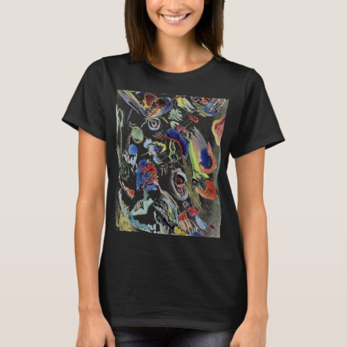 Kandinskys Abstract Painting Artwork T_Shirt