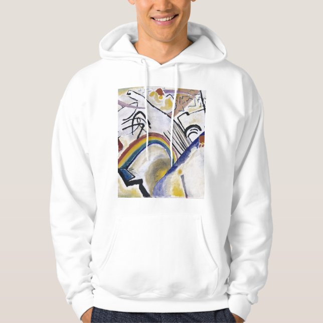 Kandinsky's Abstract Painting Cossacks 1910 Dated Hoodie (Front)