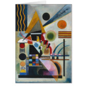 Kandinsky's Abstract Painting Swinging (Front)