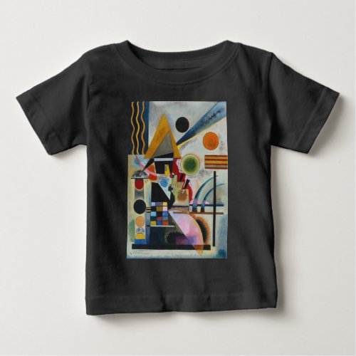 Kandinskys Abstract Painting Swinging Baby T_Shirt