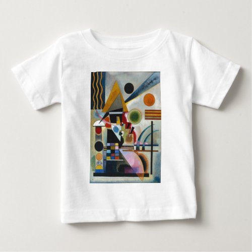 Kandinskys Abstract Painting Swinging Baby T_Shirt