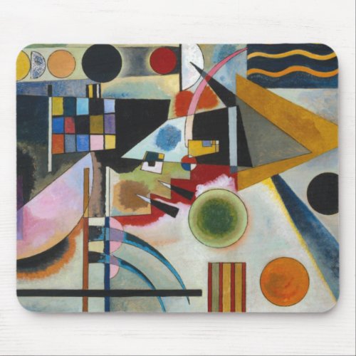 Kandinskys Abstract Painting Swinging Mouse Pad