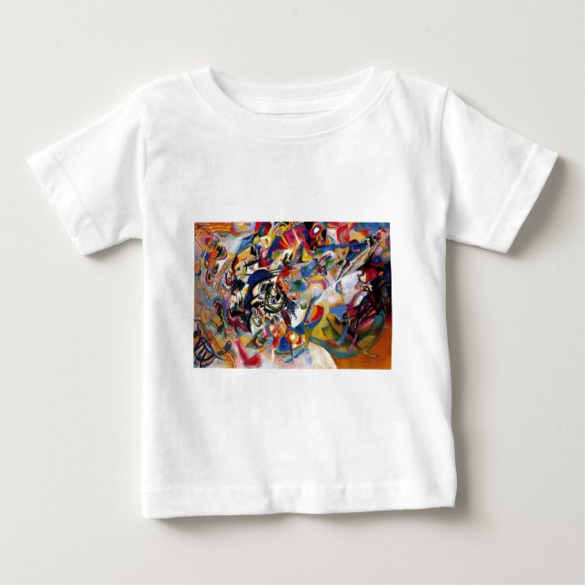 Kandinsky's Composition VII Baby T-Shirt (Front)