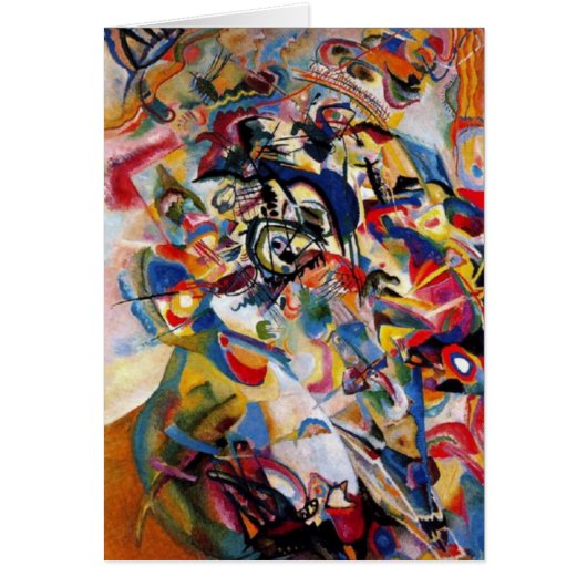 Kandinsky's Composition VII Cards (Front)