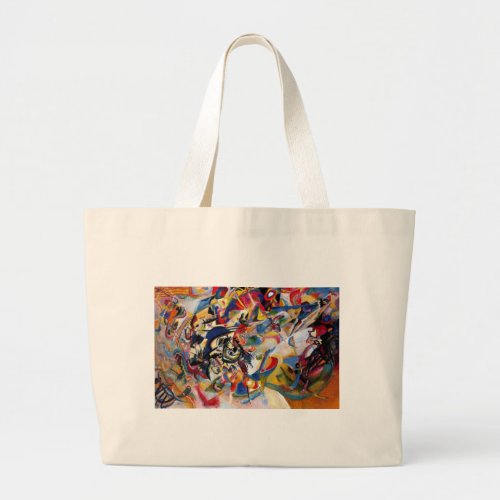 Kandinskys Composition VII Large Tote Bag