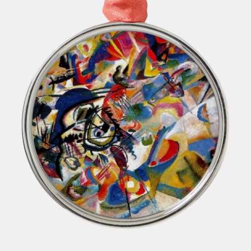 Kandinskys Composition VII Metal Ornament
