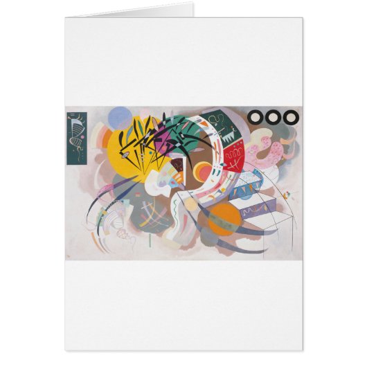 Kandinsky's Dominant Curve Abstract (Front)