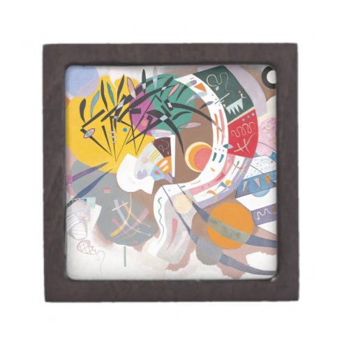 Kandinskys Dominant Curve Abstract Art Painting Gift Box