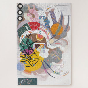 Kandinsky's Dominant Curve Abstract Art Painting Jigsaw Puzzle
