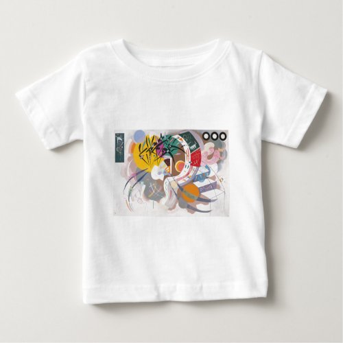 Kandinskys Dominant Curve Abstract Baby T_Shirt
