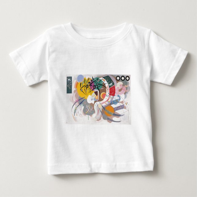 Kandinsky's Dominant Curve Abstract Baby T-Shirt (Front)
