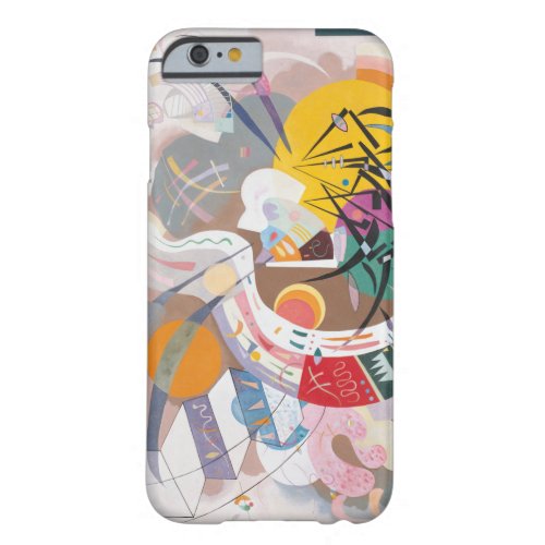 Kandinskys Dominant Curve Abstract Barely There iPhone 6 Case