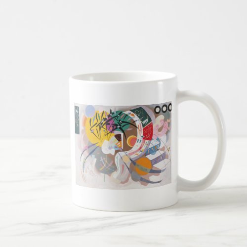 Kandinskys Dominant Curve Abstract Coffee Mug