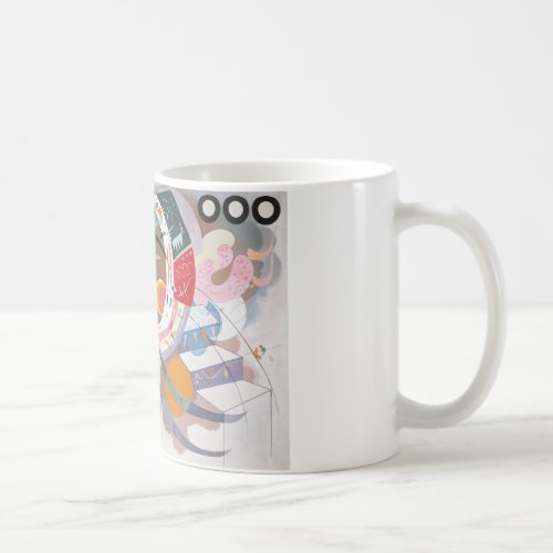 Kandinskys Dominant Curve Abstract Coffee Mug