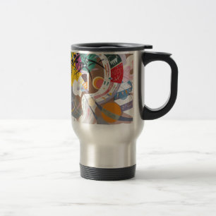 Kandinsky's Dominant Curve Abstract Travel Mug