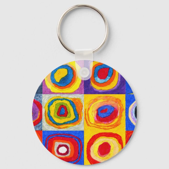 Kandisnky Circles Key Chain (Front)