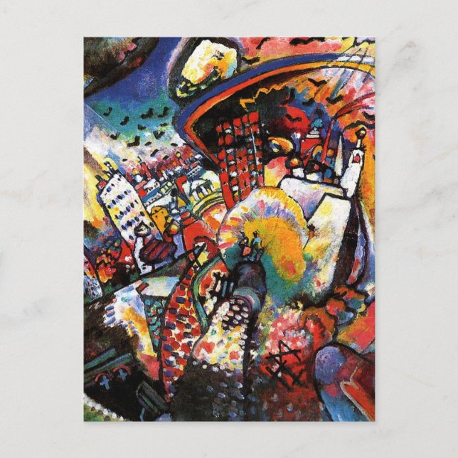 Kandisnky Moscow I Postcard (Front)