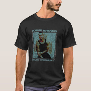 Kane Brown Drunk Or Dreaming World Tour Big Chest  T-Shirt