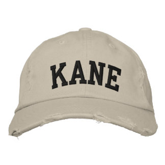 Kane Embroidered Hat