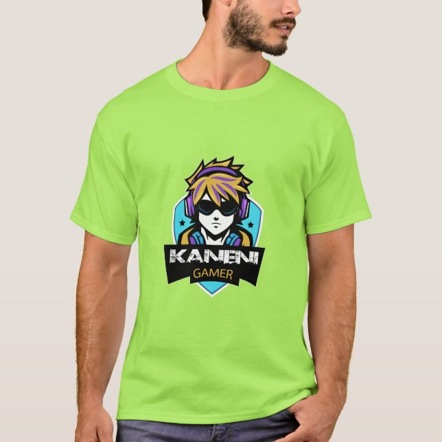 KANENI GAMER arabic tunisian gamer T-Shirt (Front)