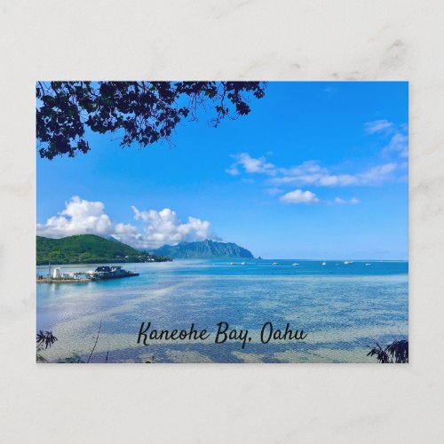 Kaneohe Bay Oahu  Postcard