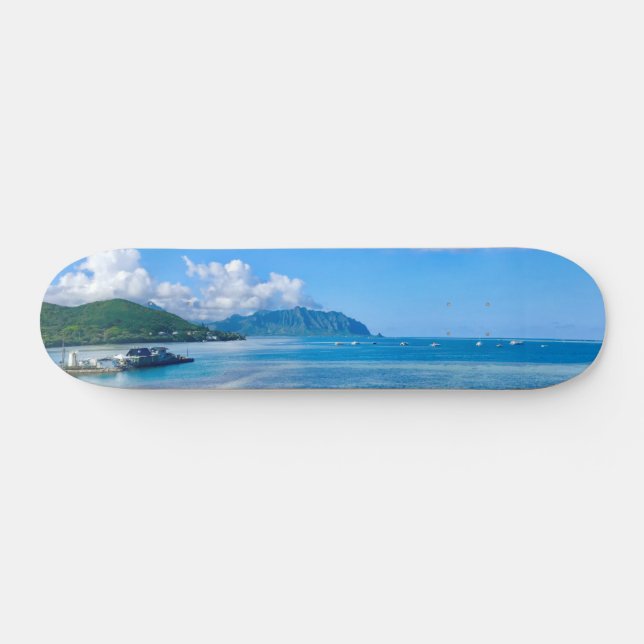 Kaneohe Bay, Oahu  Skateboard (Horz)
