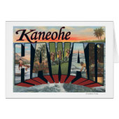 Kaneohe, Hawaii - Large Letter Scenes (Front Horizontal)