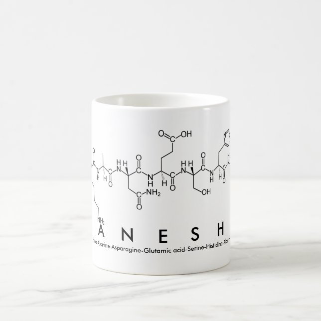 Kanesha peptide name mug (Center)