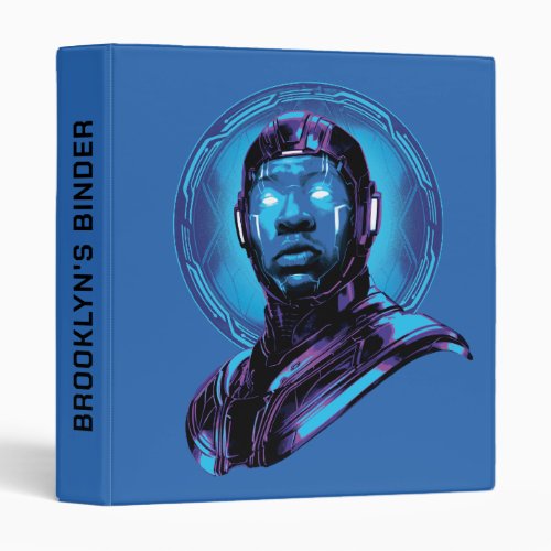 Kang the Conqueror Character Bust Graphic 3 Ring Binder