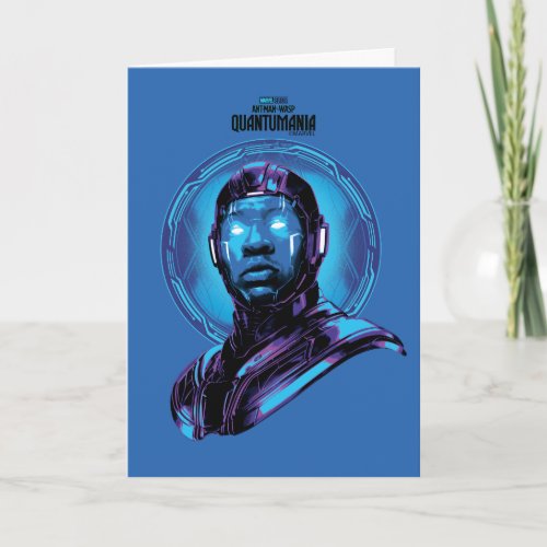 Kang the Conqueror Character Bust Graphic Card