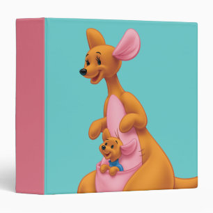 Kanga and Roo 3 Ring Binder
