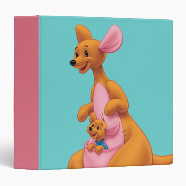 Kanga and Roo 3 Ring Binder (Front/Spine)