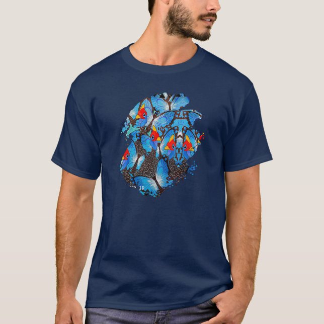 Kanga Blue T-Shirt (Front)