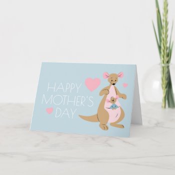Kanga & Roo | Happy Mothers Day Card by winniethepooh at Zazzle