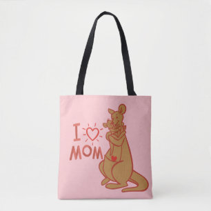 Kanga & Roo I Love Mom Tote Bag