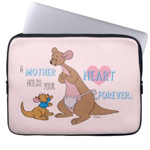 Kanga & Roo Mother Quote Laptop Sleeve