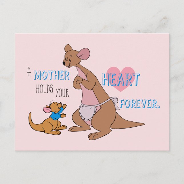 Kanga & Roo | Mother Quote Postcard (Front)